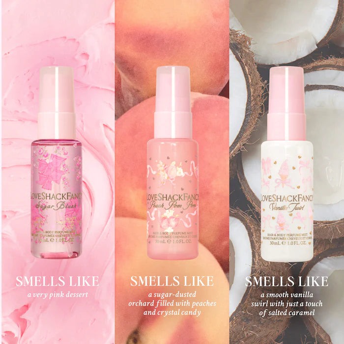 LoveShackFancy | Mini Hair and Body Perfume Mist Best Sellers Gift Set