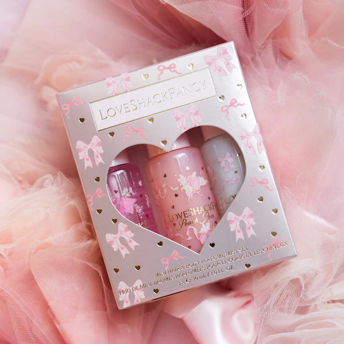 LoveShackFancy | Mini Hair and Body Perfume Mist Best Sellers Gift Set