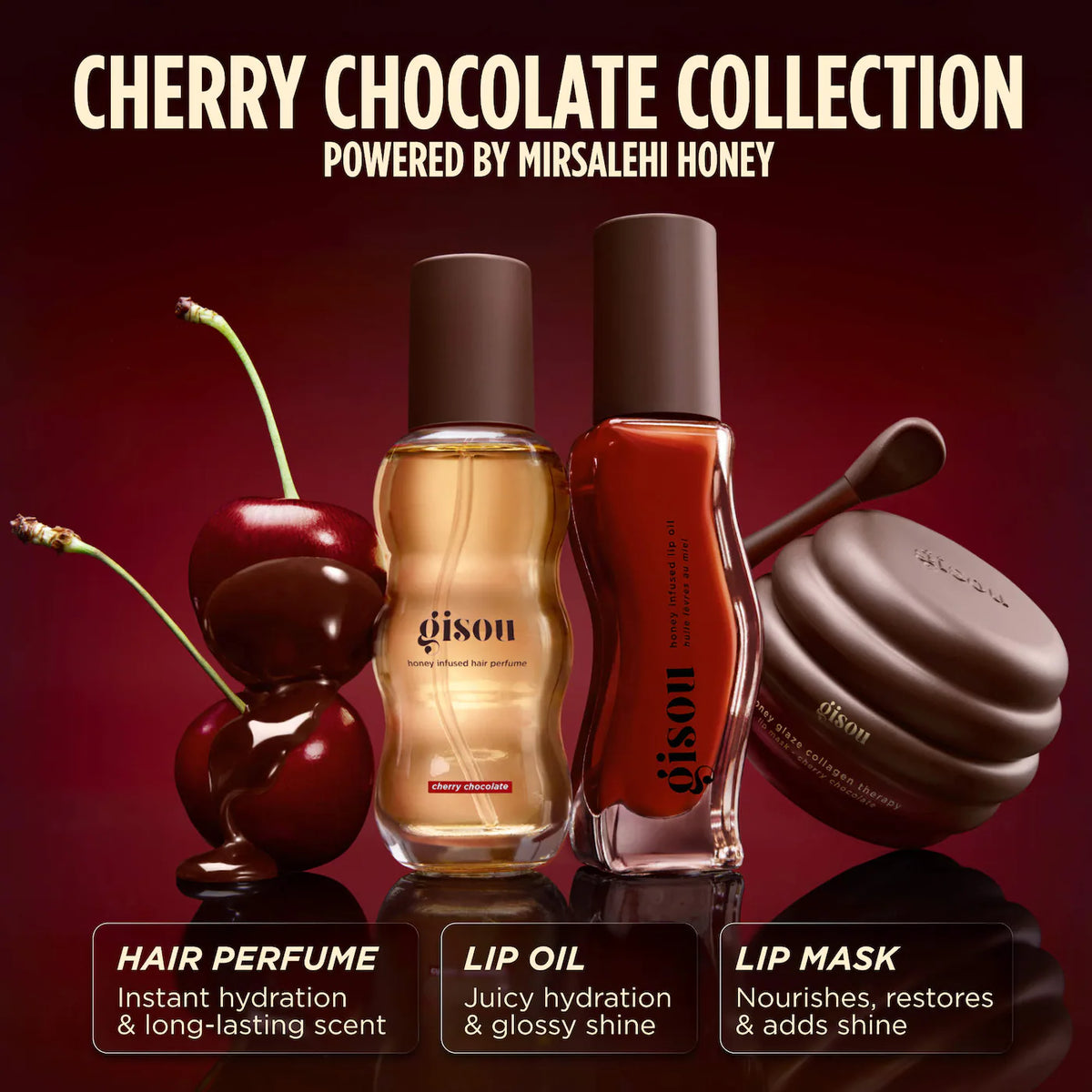 Gisou | Honey Glaze Collagen Therapy Lip Mask