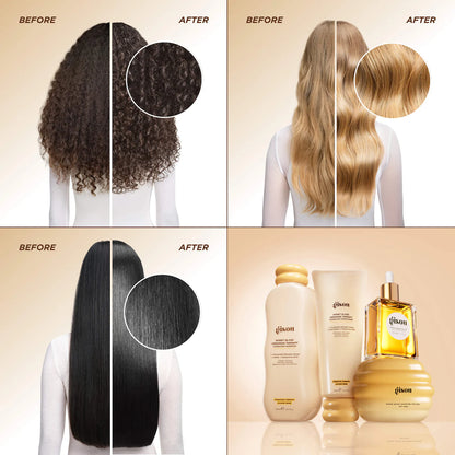 Gisou | Honey Gloss Hair Therapy Set