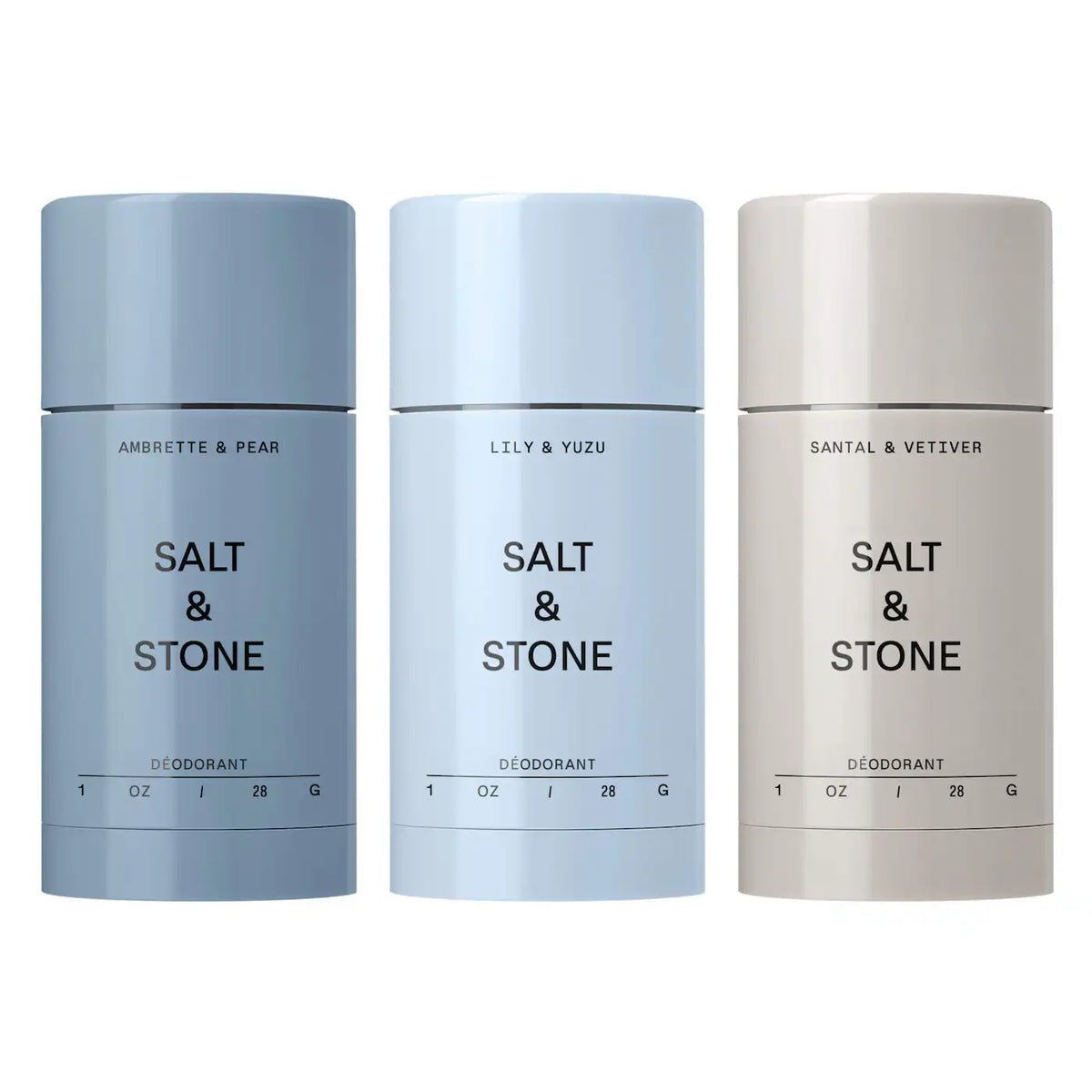 Salt & Stone | Mini Deodorant Discovery Gift Set