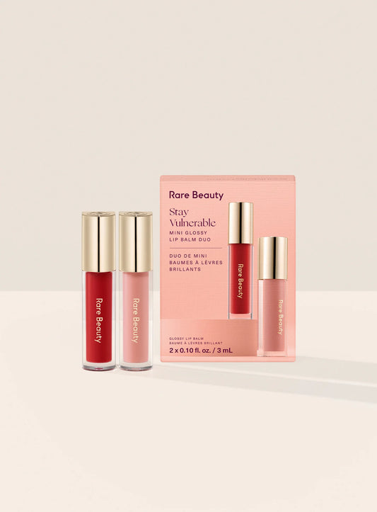 Rare beauty | Stay Vulnerable Mini Glossy Lip Balm Duo