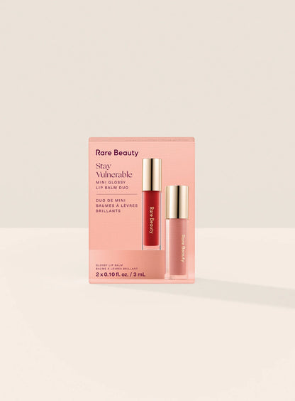 Rare beauty | Stay Vulnerable Mini Glossy Lip Balm Duo