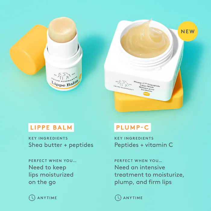 Drunk Elephant | Plump-C™ Tripeptide Lippe Mask with Vitamin C