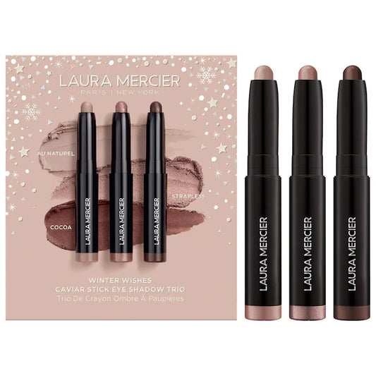 Laura Mercier | Winter Wishes Mini Caviar Stick Eye Shadow Trio