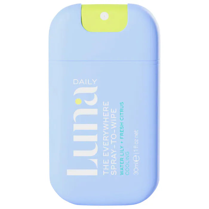 Luna Daily | The Everywhere Spray-to-Wipe 30ml - Cooling Water Lily + Fresh Citrus