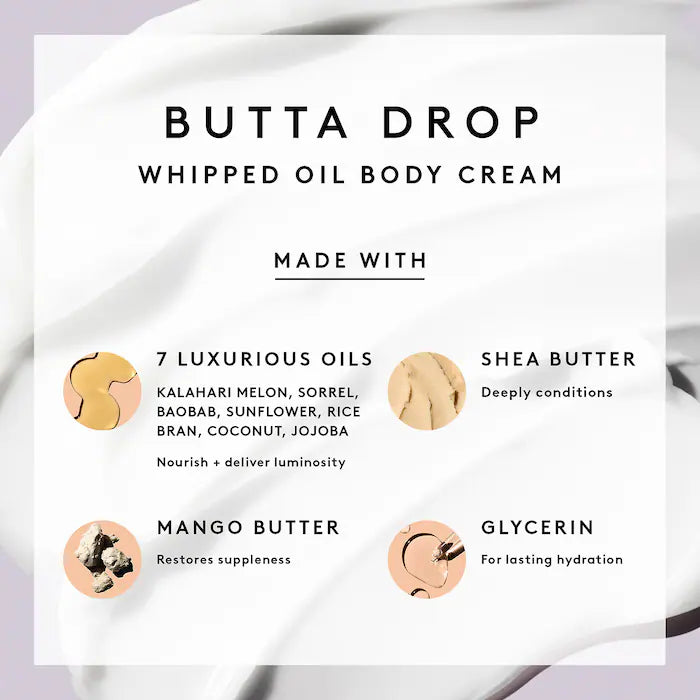 Fenty Skin | Butta Drop Refill Whipped Oil Body Cream with Tropical Oils + Shea Butter