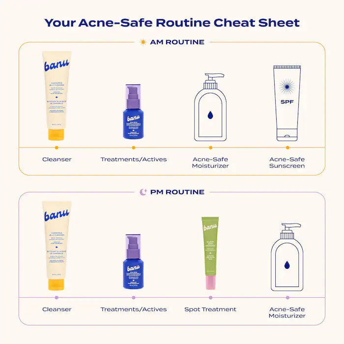 banu | AHA + BHA Blemish Clearing and Exfoliating Serum with 2% Salicylic Acid