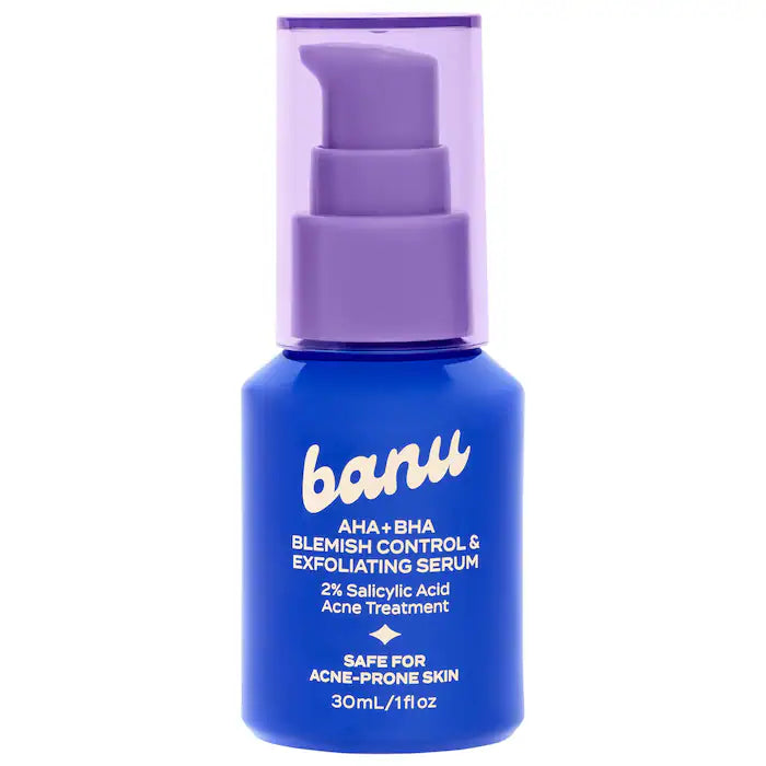 banu | AHA + BHA Blemish Clearing and Exfoliating Serum with 2% Salicylic Acid