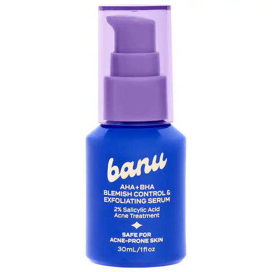 banu | AHA + BHA Blemish Clearing and Exfoliating Serum with 2% Salicylic Acid