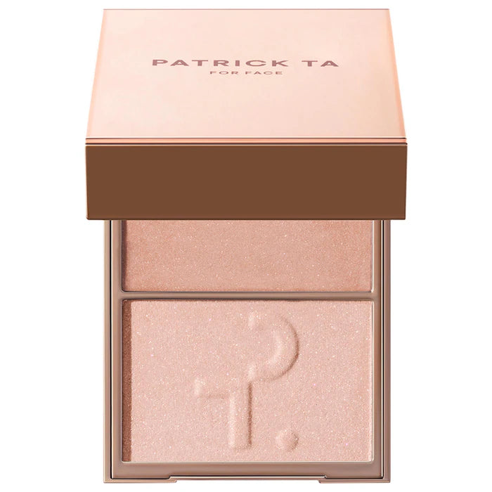 Patrick Ta | Major Glow Créme & Powder Light Reflecting Translucent Highlighter Duo