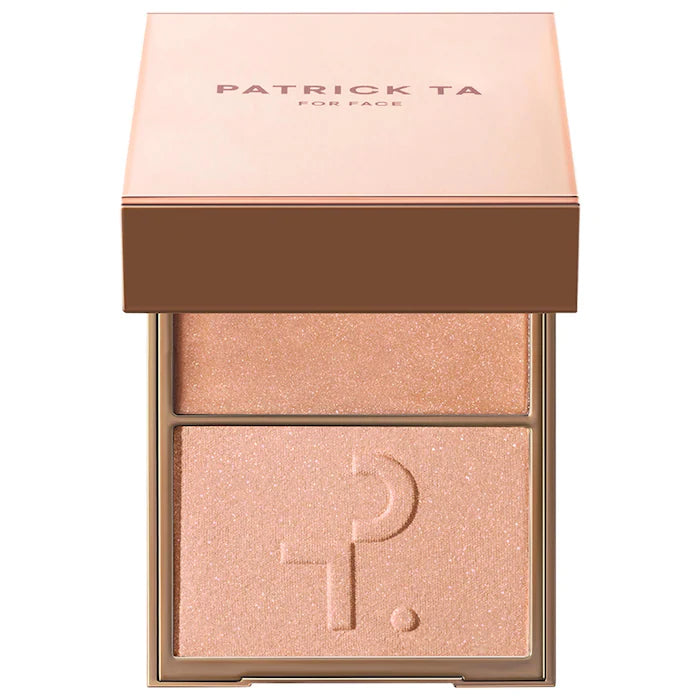 Patrick Ta | Major Glow Créme & Powder Light Reflecting Translucent Highlighter Duo