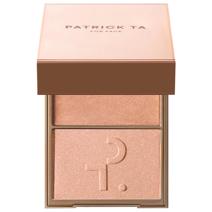 Patrick Ta | Major Glow Créme & Powder Light Reflecting Translucent Highlighter Duo