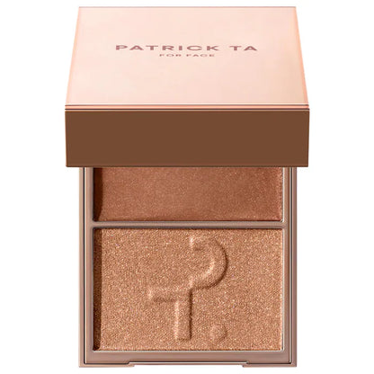 Patrick Ta | Major Glow Créme & Powder Light Reflecting Translucent Highlighter Duo