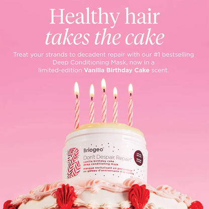 Briogeo | Don't Despair, Repair! Deep Conditioning Hair Mask in Vanilla Birthday Cake Scent