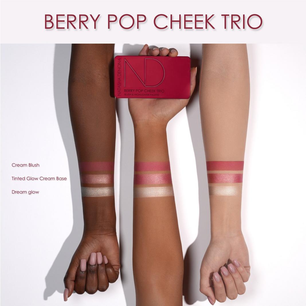 NATASHA DENONA | Berry Pop Cheek Trio