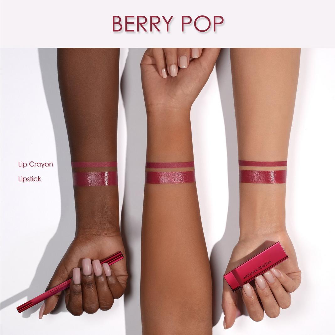 NATASHA DENONA | Berry Pop Lipstick