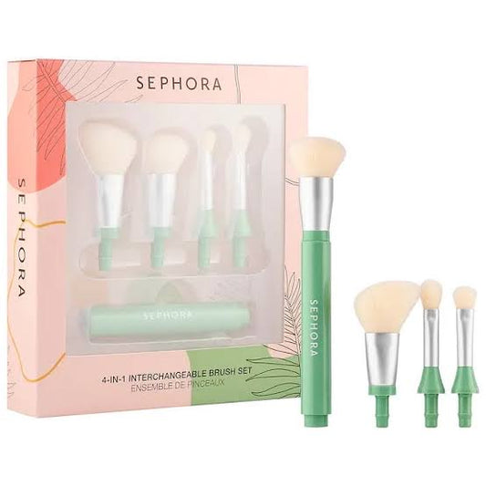 Sephora Collection | 4-IN-1 Interchangeable Brush Set