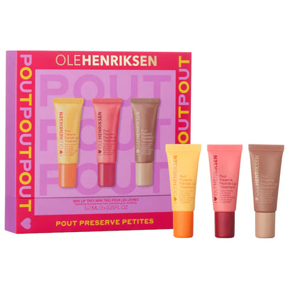 OLEHENRIKSEN | Pout Preserve Petites Mini Lip Trio with Peptides