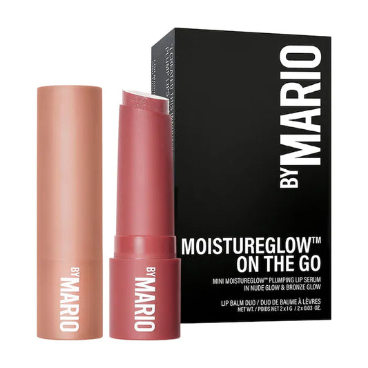 MAKEUP BY MARIO | Mini MoistureGlow™ On The Go Plumping Lip Serum Duo.