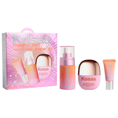 Kosas | Plump + Juicy Makeup Prep Skincare Set
