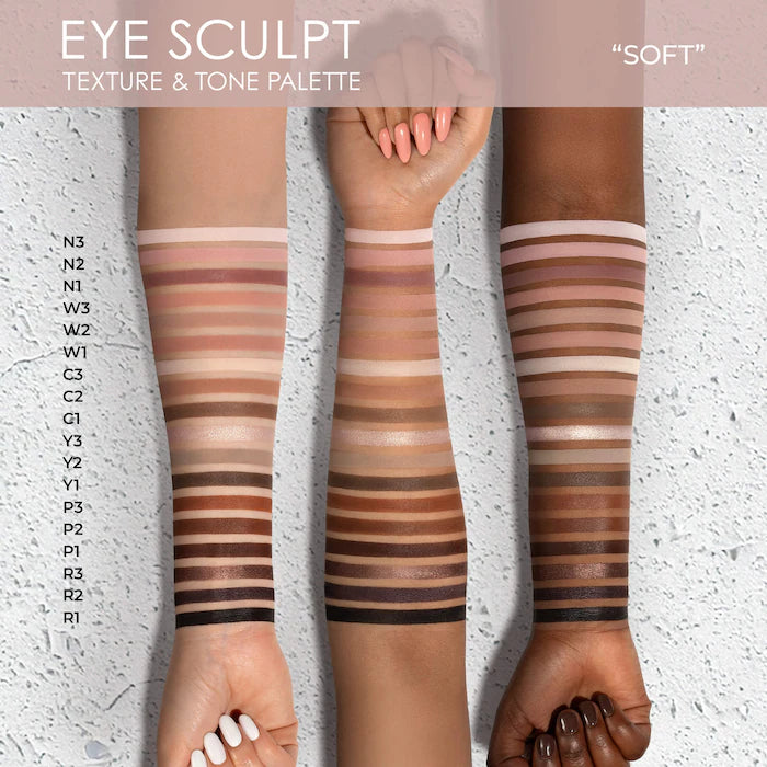 Natasha Denona | Eye Sculpt Texture & Tone Eyeshadow Palette