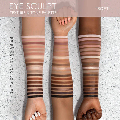 Natasha Denona | Eye Sculpt Texture & Tone Eyeshadow Palette
