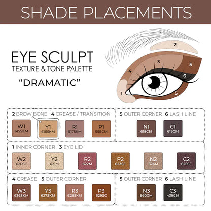 Natasha Denona | Eye Sculpt Texture & Tone Eyeshadow Palette