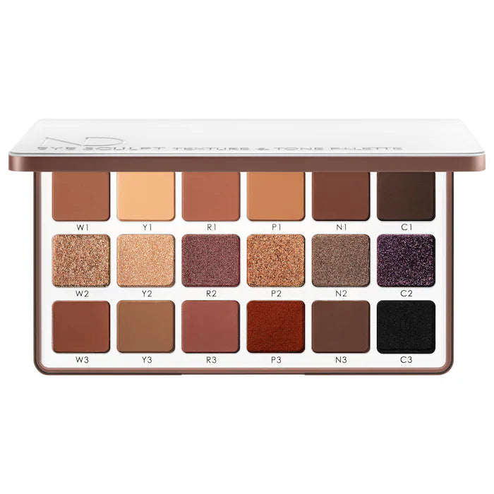 Natasha Denona | Eye Sculpt Texture & Tone Eyeshadow Palette