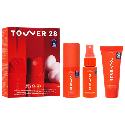 Tower 28 Beauty | Mini SOS Skincare Bestsellers Set