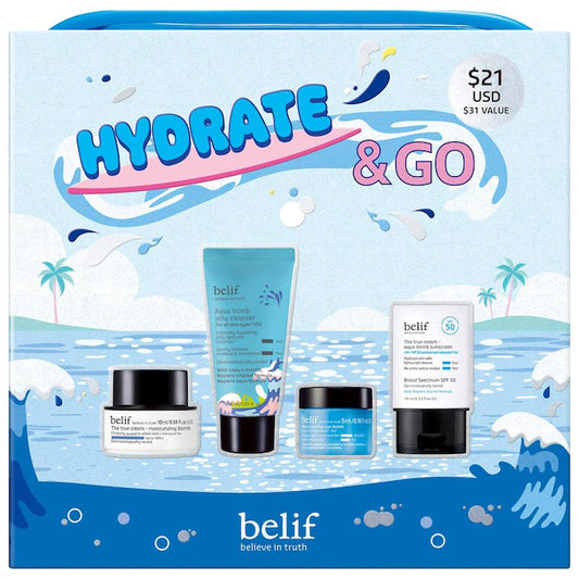 belif | Hydrate & Go Kit