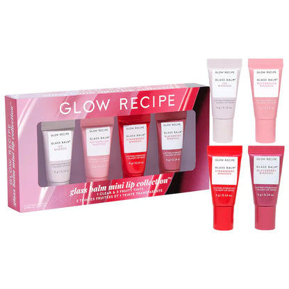 Glow Recipe | Mini Glass Balm Lip Collection Gift Set