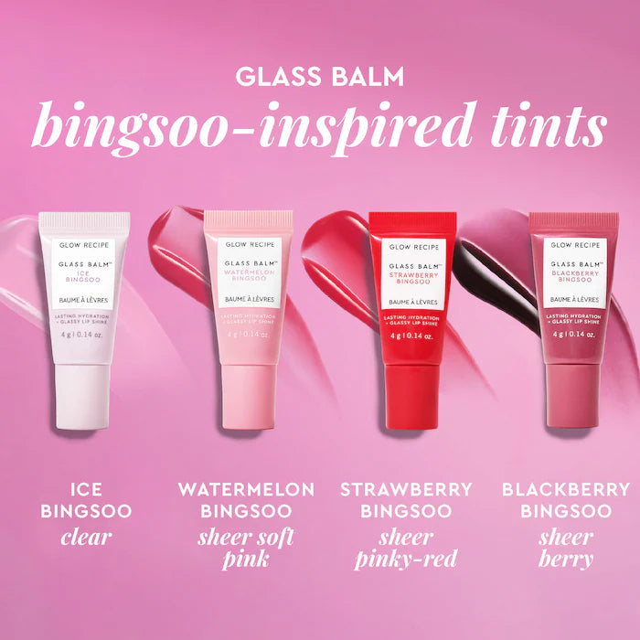 Glow Recipe | Mini Glass Balm Lip Collection Gift Set