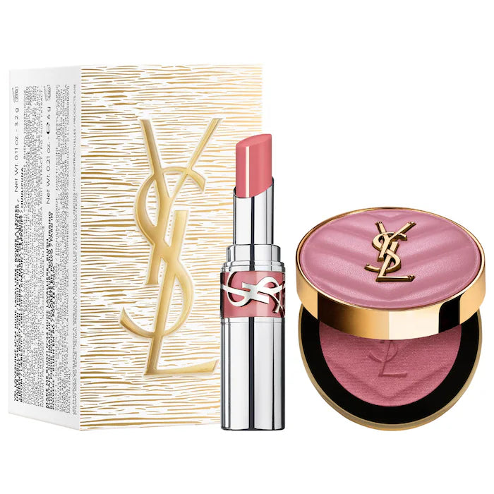 Yves Saint Laurent | YSL Iconic Pink Make Me Blush & Loveshine Lip Oil Stick Set