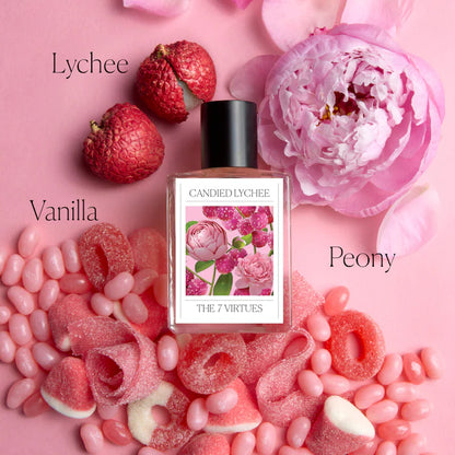 The 7 Virtues | Gourmand Vanilla Layering Perfume Set with Cherry & Lychee
