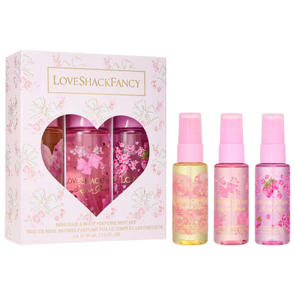 LoveShackFancy | Mini Hair and Body Mist Perfume Discovery Set