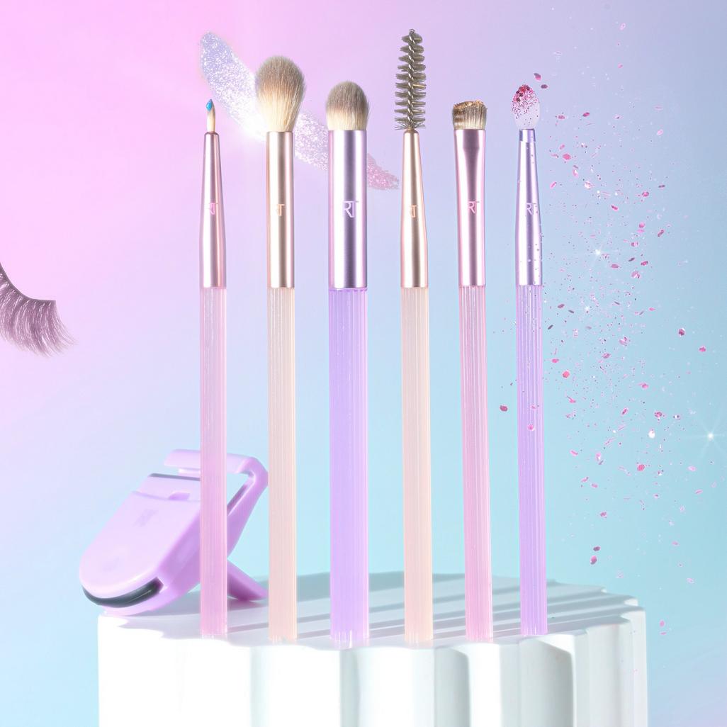 Real Techniques
Pastel Pop Frosted Lids Eye Makeup Brush Set