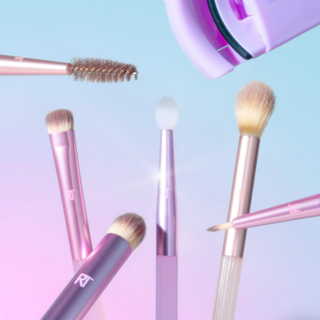 Real Techniques
Pastel Pop Frosted Lids Eye Makeup Brush Set