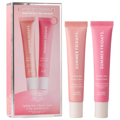 Summer Fridays | Sweet Pink Duo - Lip Butter Balm Birthday Set