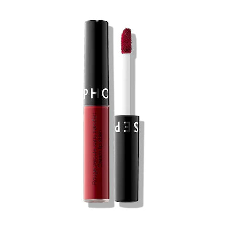 SEPHORA COLLECTION | Cream Lip Stain Liquid Lipstick Travel Size - 96 Red Velvet