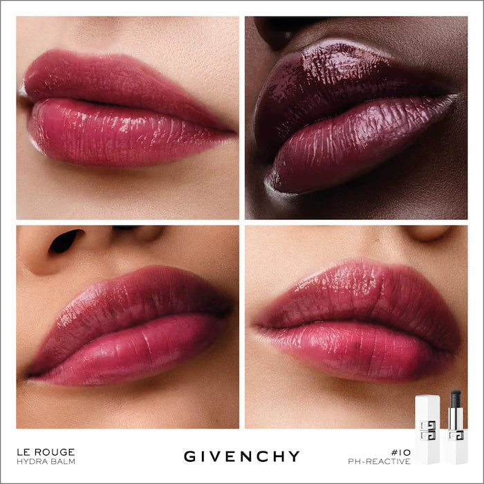 Givenchy | Le Rouge Hydra pH Reactive Black Lip Balm with Hyaluronic Acid and Peptides