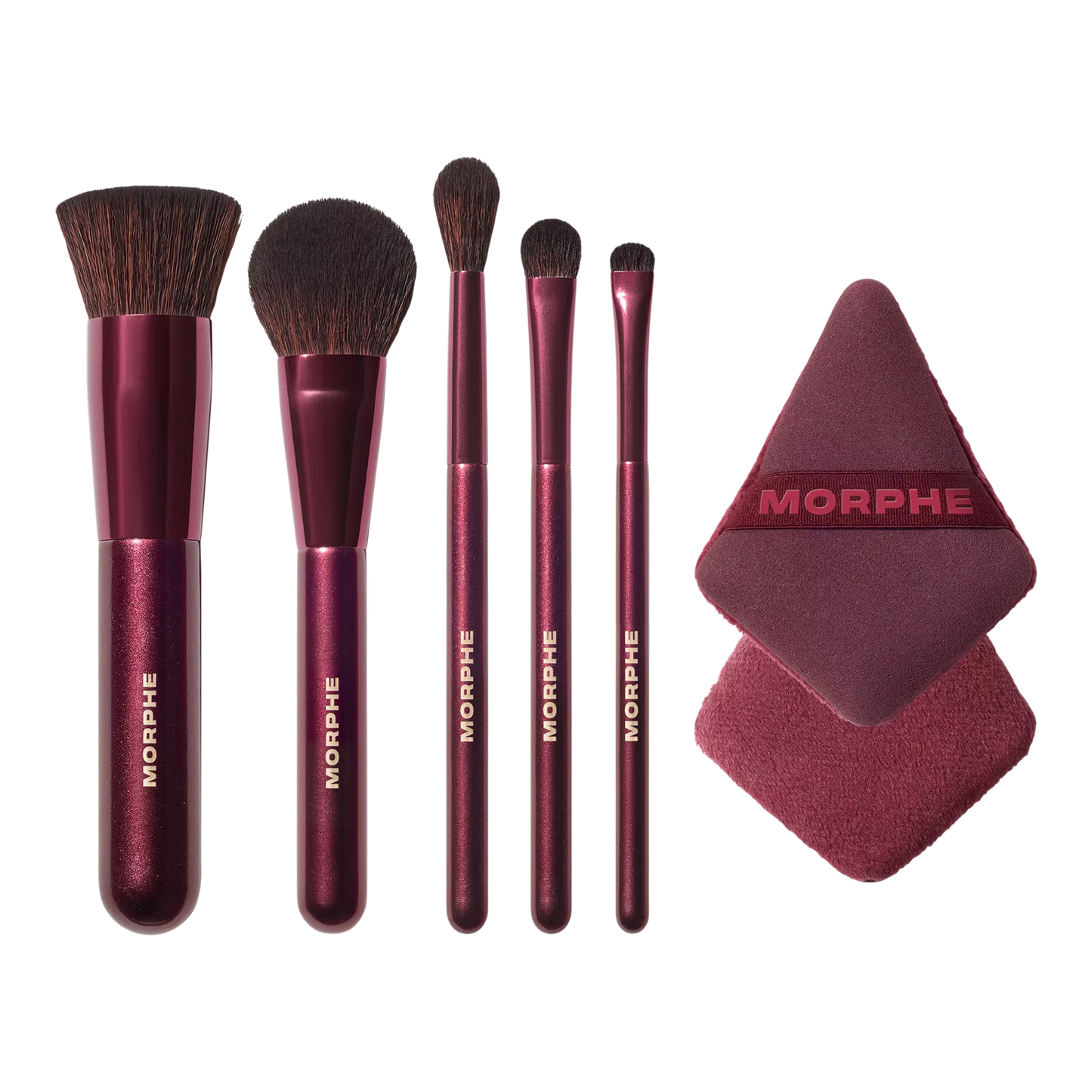 Morphe | Rebellious 6-Piece Brush & Tool Set
