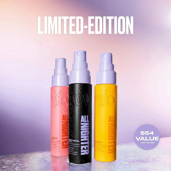 Urban Decay | Mini License to Mist-Behave All Nighter Makeup Setting Spray Trio Gift Set