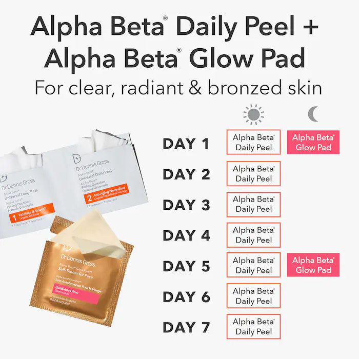 Dr. Dennis Gross Skincare | Alpha Beta® Glow Pad™ Self-Tanner for Face