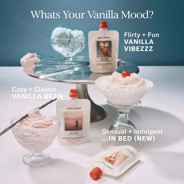 JOSIE MARAN | The Vanilla Babies 3-Piece Body Butter Hydration Mini Gift Set