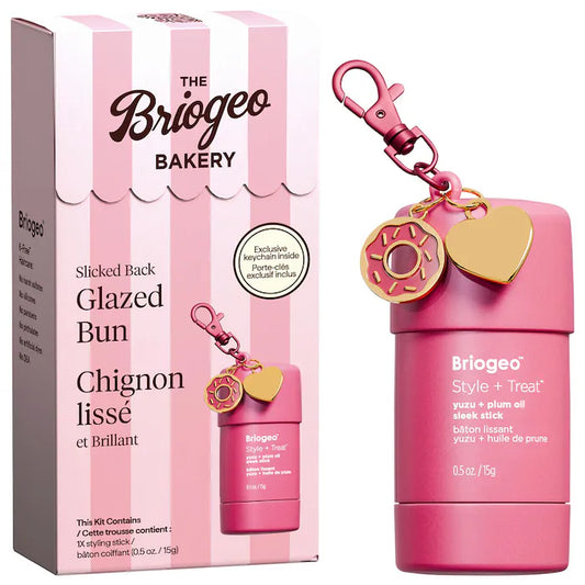 Briogeo | Glazed Bun Sleek Stick Hair Styling Keychain Gift Set
