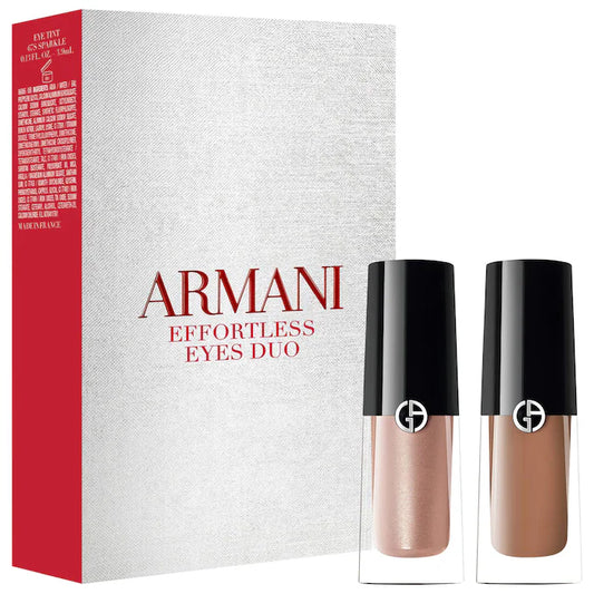 Armani Beauty | Effortless Eye Tint Long-Lasting Liquid Eyeshadow Duo Gift Set