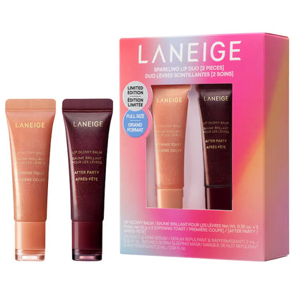 LANEIGE | Sparkling Shimmer Lip Glowy Balm Duo Gift Set