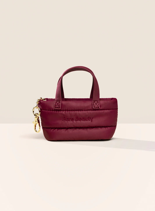 Rare Beauty | Mini Puffy Tote Keychain - Merlot