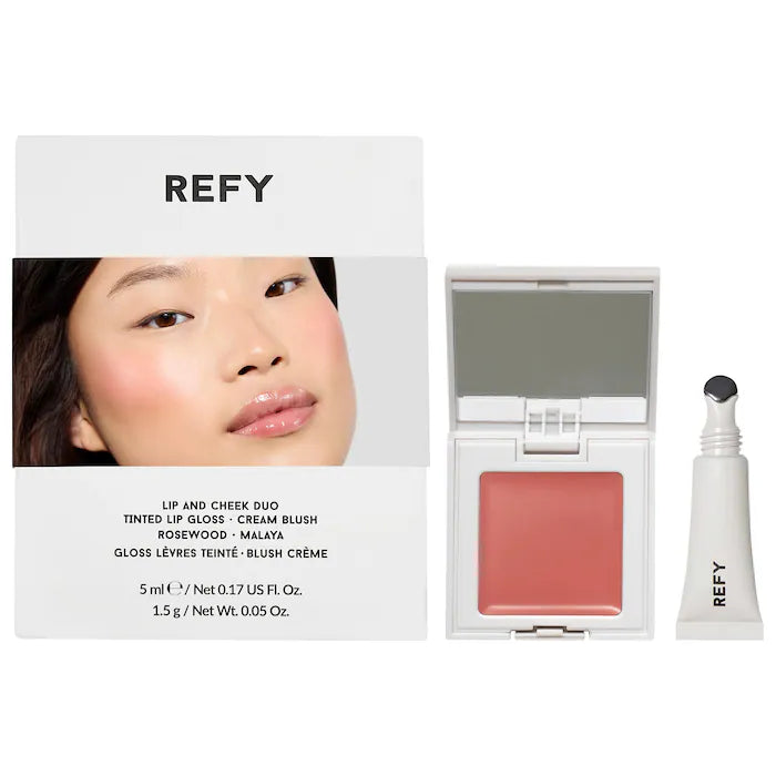 REFY | Lip Gloss and Cheek Duo Set